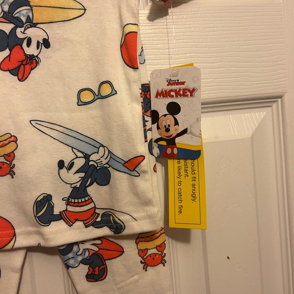 Disney 2-Piece Toddler Pajama Mickey & Minnie Summer☀️Set Size 2T - Picture 3 of 7